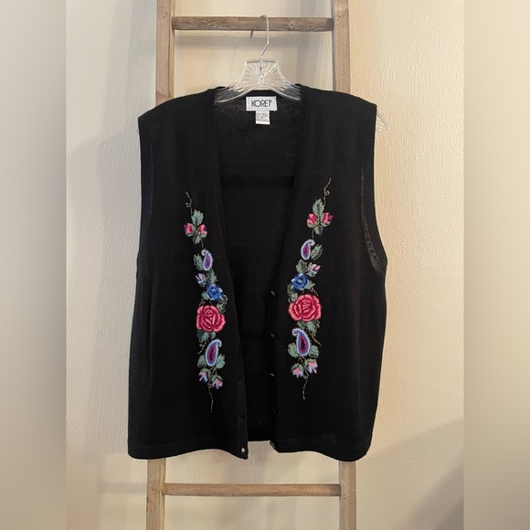 Koret Sweaters Vintage Koret Wool Button Down Sweater Vest Poshmark
